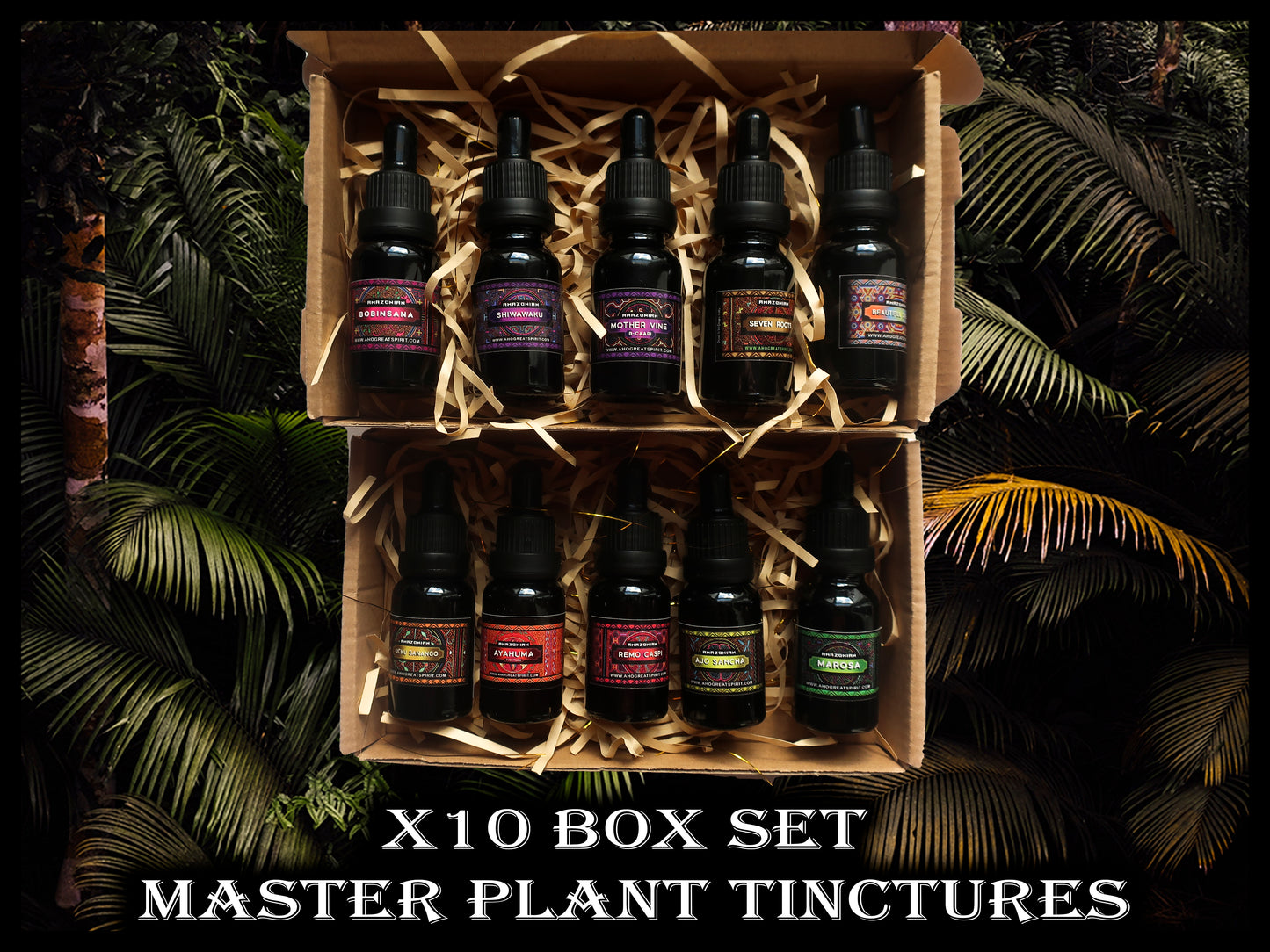 X10 Master Plant tincture box set.